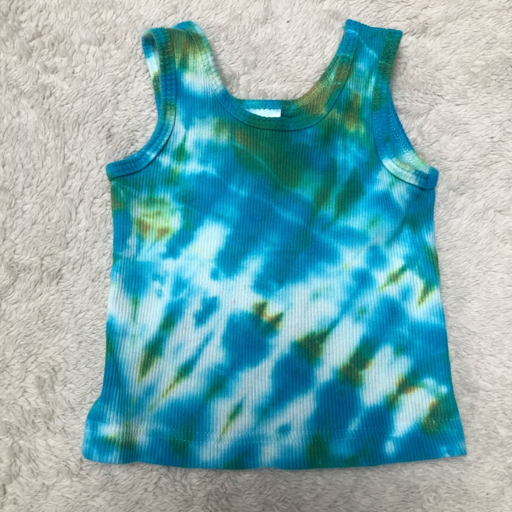 Tye dye infant tank top 6 month